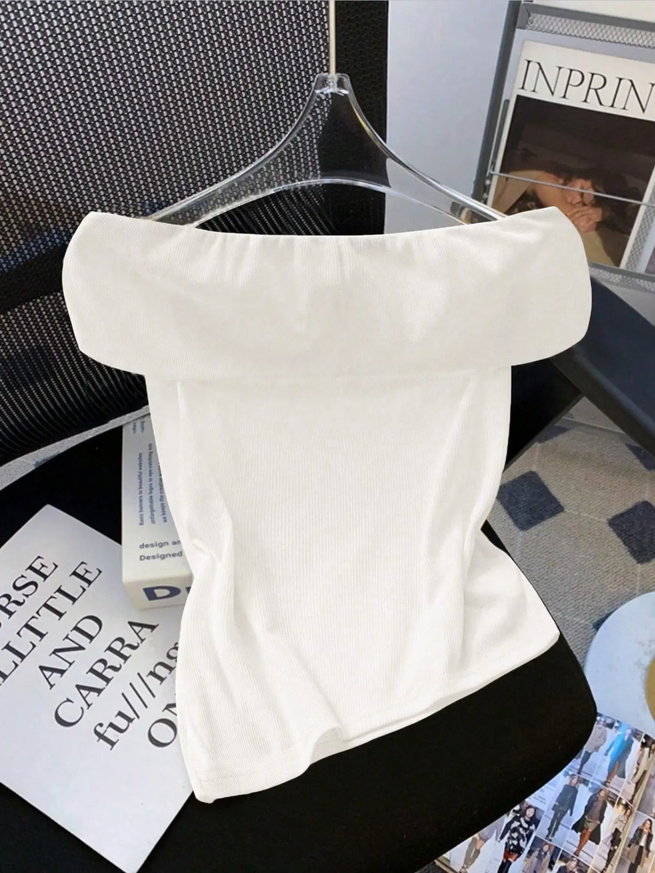 سترة نسائية مزخرفة بالدانتيل على شكل زهور، بلوفر كاجوال بدون أكمام للارتداء اليومي، ملابس تريكو للسيدات لجميع المواسم، قمصان علوية #3