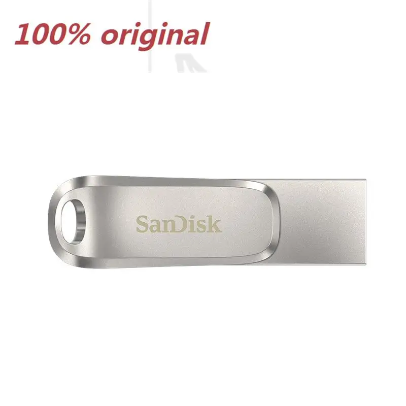 SanDisk-ミニメタル高速ペンドライブ,USB 3.1フラッシュドライブ,タイプC,otg,32GB, 64GB, 128GB, 256GB, 512GB,テラバイトGB