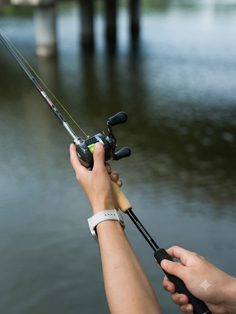FISHINGFANS PERFORMER Titanium TZ Guide 6'6 6'8 L M ML MH Power 7-26lb Carbon-Rollenhalter AA Korkgriff Karpfen-Bass-Angelrute