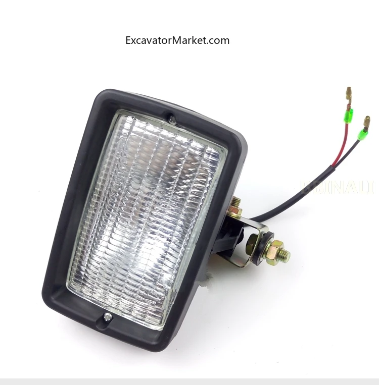 For DOOSAN DH DX KOMATSU PC HITACHI ZX XCMG 55/60-7 small excavator headlight working lamp light excavator accessories