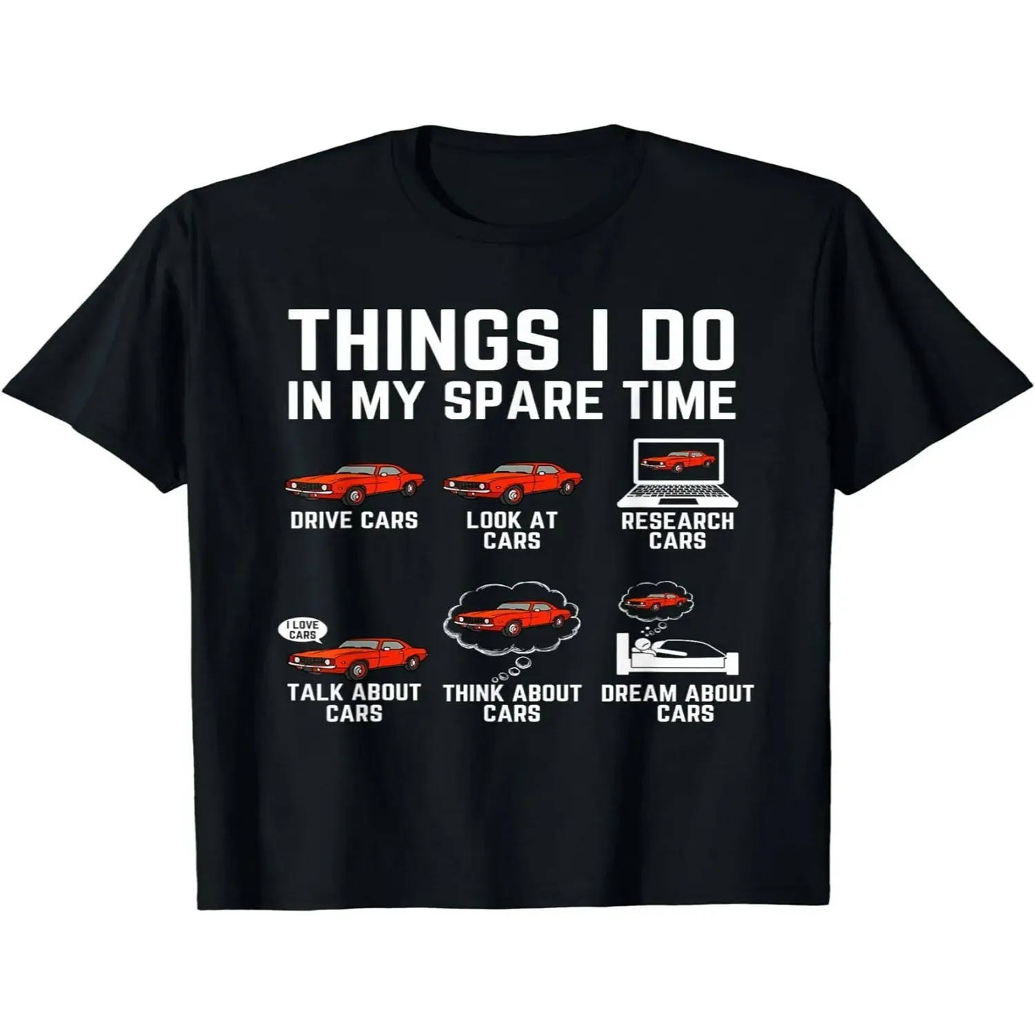 Men's Car T-Shirt - Funny Car Lover Sayings - Soft Breathable Fabric - for Drivers, Mechanics, Collectors - Birthday_Anniversary Gift for Car Enthusiasts - All-Season Casual T-Shirt - Classic Fit Funny Shirt, Cute Tee,