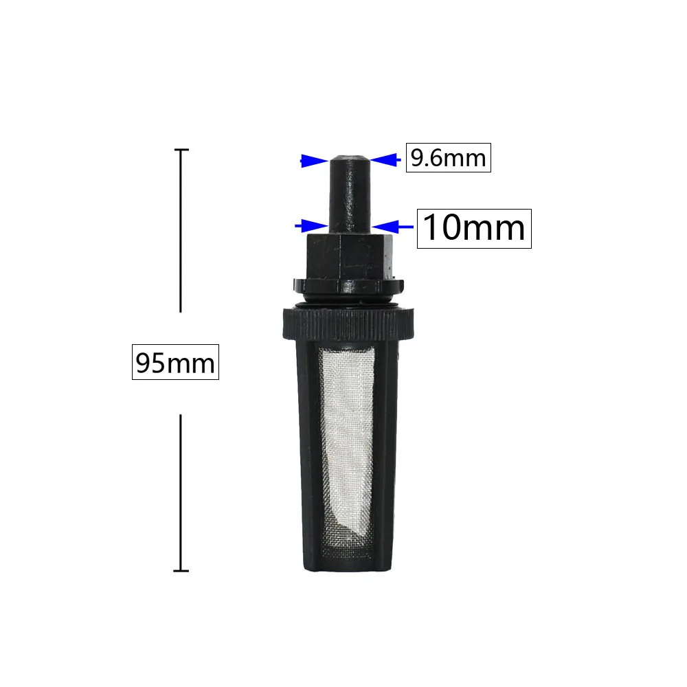 8/10/12/13Mm Slang Water Filter 16Mm Tepels Terugslagklep Filter Wasstraat Tuin irrigatie Pomp Filtering Netto Zeef Mesh