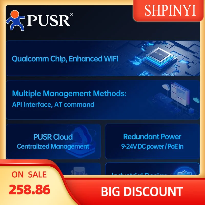 PUSR 2 PCS Cost Effective 2.4GHZ PTP/PTMP Wireless Bridge Qualcomm Chip 8di Antennas up to 1000 Meters ST208E
