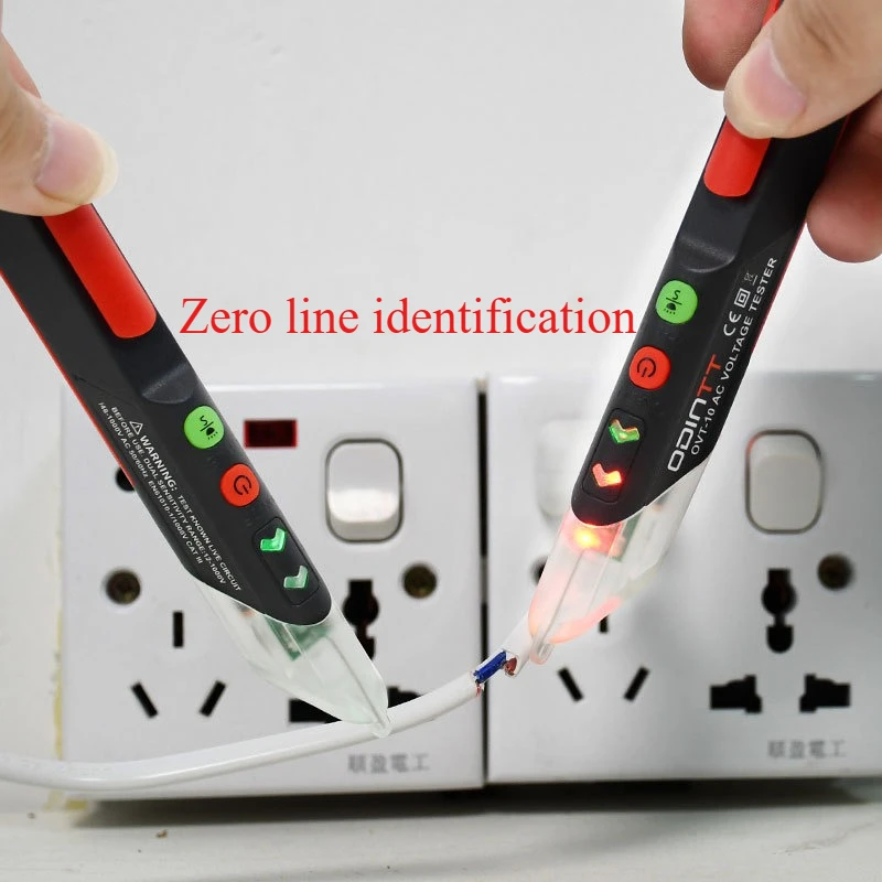 Portable Mini OVT-10 Non Contact Intelligent Testing, Electrical Dedicated Zero Wire Wire Recognition Breakpoint Detection Pen