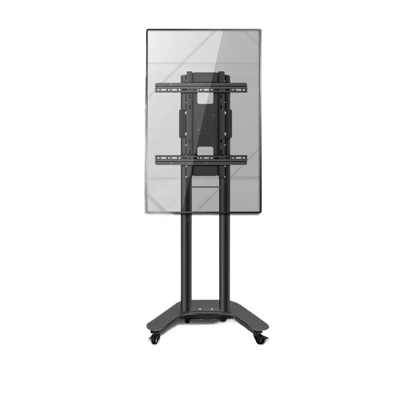 TV horizontal and vertical screen switching live broadcast teaching and training mobile phone screen projection floor bracket