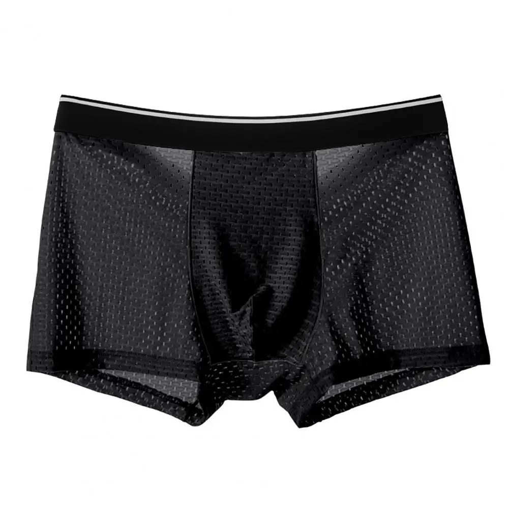 Sexy Men Underwear Push Up Boxer Shorts Modal Panties Breathable U-convex Separation Pouch Underpants Male Trunk