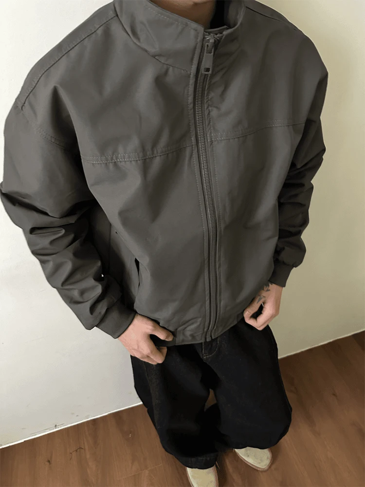 

Cleanfit Men's ort Flight Jaet Spring Autumn American Trendy Brand Bomber ape Baseball orm Loose Fit Casual Sle