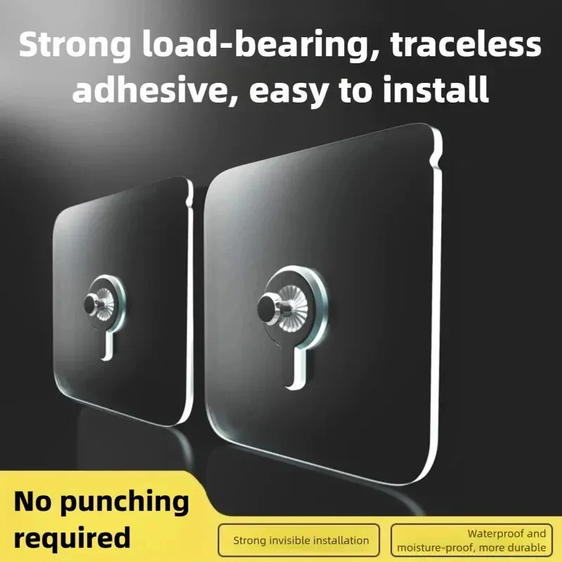 Strong Adhesive Hooks Picture Frame Holder Poster Clock No Drilling Hooks Home Kitchen Bathroom Waterproof Hanger Screw Hooks