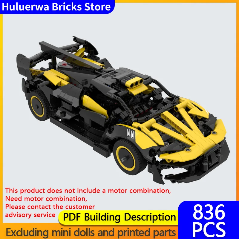 

Speed Racing Car Model MOC Building Bricks Monster Bolide Extreme Modular Technology Children Holiday Gifts Assemble Toys Suit