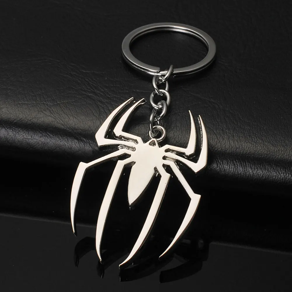 

1Pc Car Universal Fashion Spider Metal Keyring Creative Stylish Key Rings Keychain Pendant Car Interior Decorative Accessories