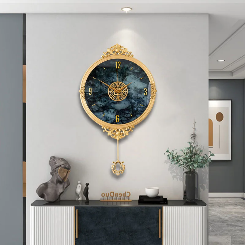 Large Digital Wall Clock Nordic Pendulum Quiet Modern Wall Clock New Design Vintage Decoracion Pared Interior House Deco