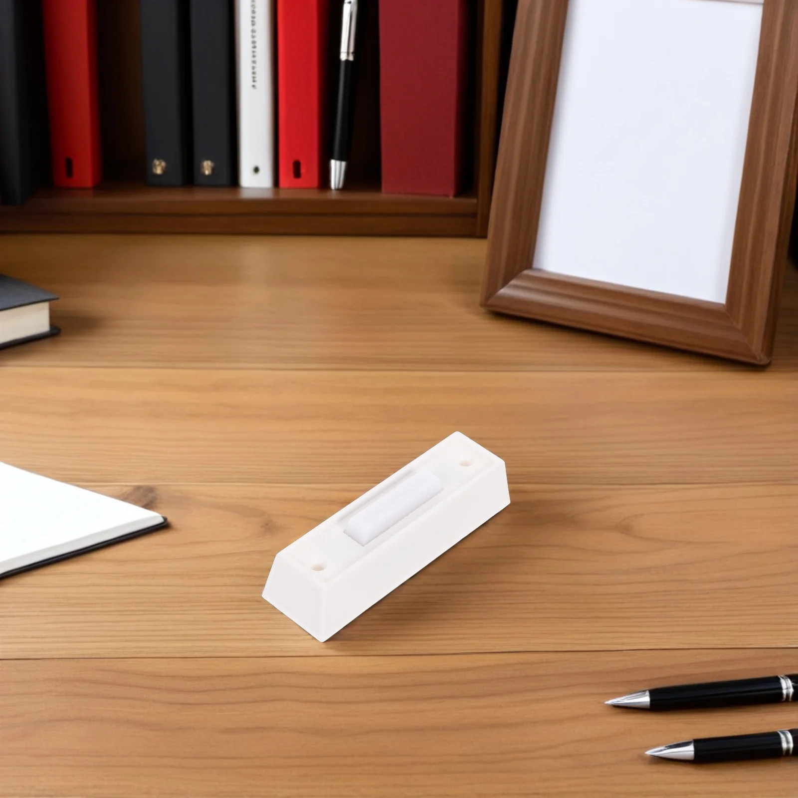 

2Pcs Plastic Door Button Replacement Heavy Duty Press for Exit Access Control Switch Home Use Doorbell Button Door Opener Switch