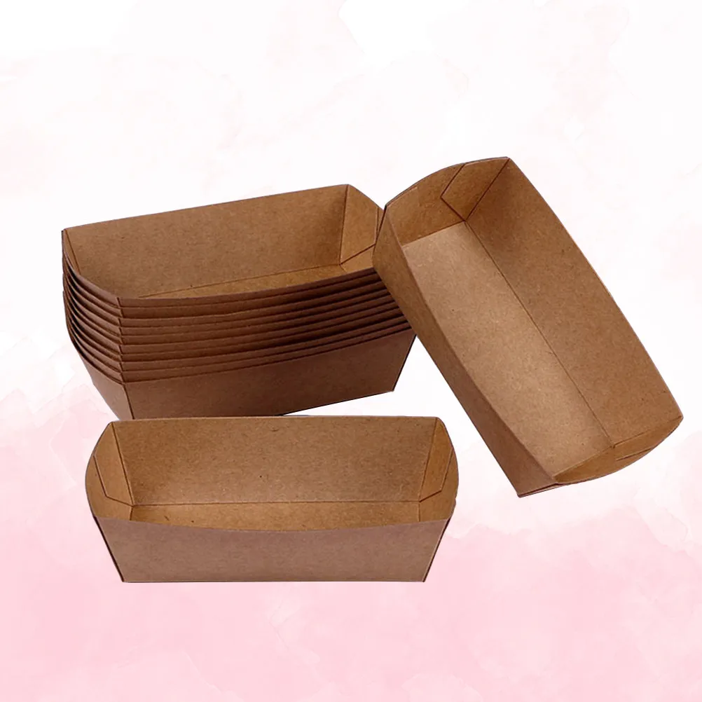 100Pcs Craft Paper Favor Boxes Wedding Baby Shower Candy Cookies Cake Sweets Gift Packaging DIY Assemble No Glue
