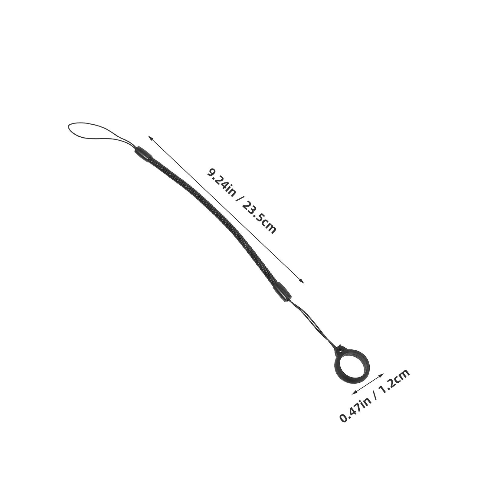 8Pcs Anti-Lost Stylus Pen Lanyard Elastic Coil Retractable Leash for Clipboard Tablet Touchscreen Pen Holder Strap