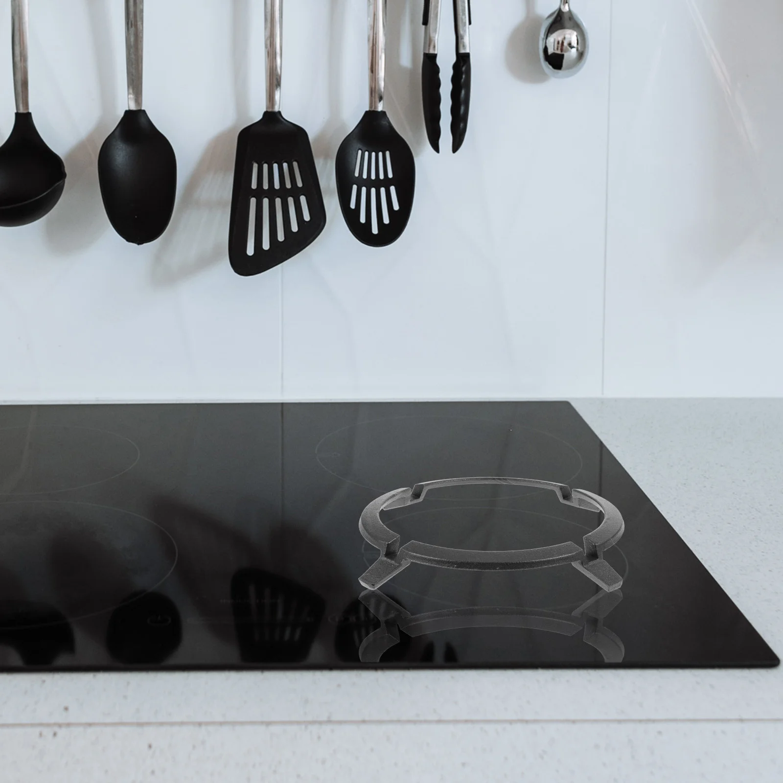 

Non-Slip Gas Stove Rack Wok Support Replacement Heavy Duty Metal Pan Stand Holder Kitchen Stove Accessory Cookware Ring