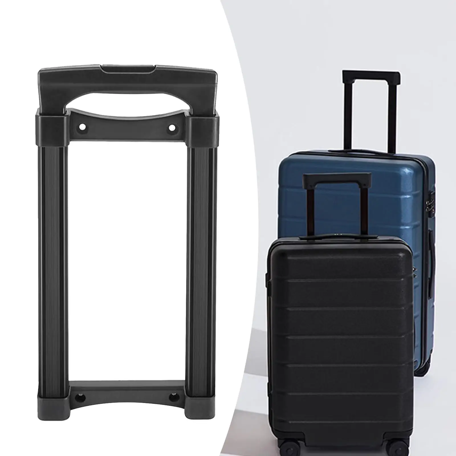 Poignée télescopique de remplacement pour bagages de voyage, professionnelle, robuste, extensible