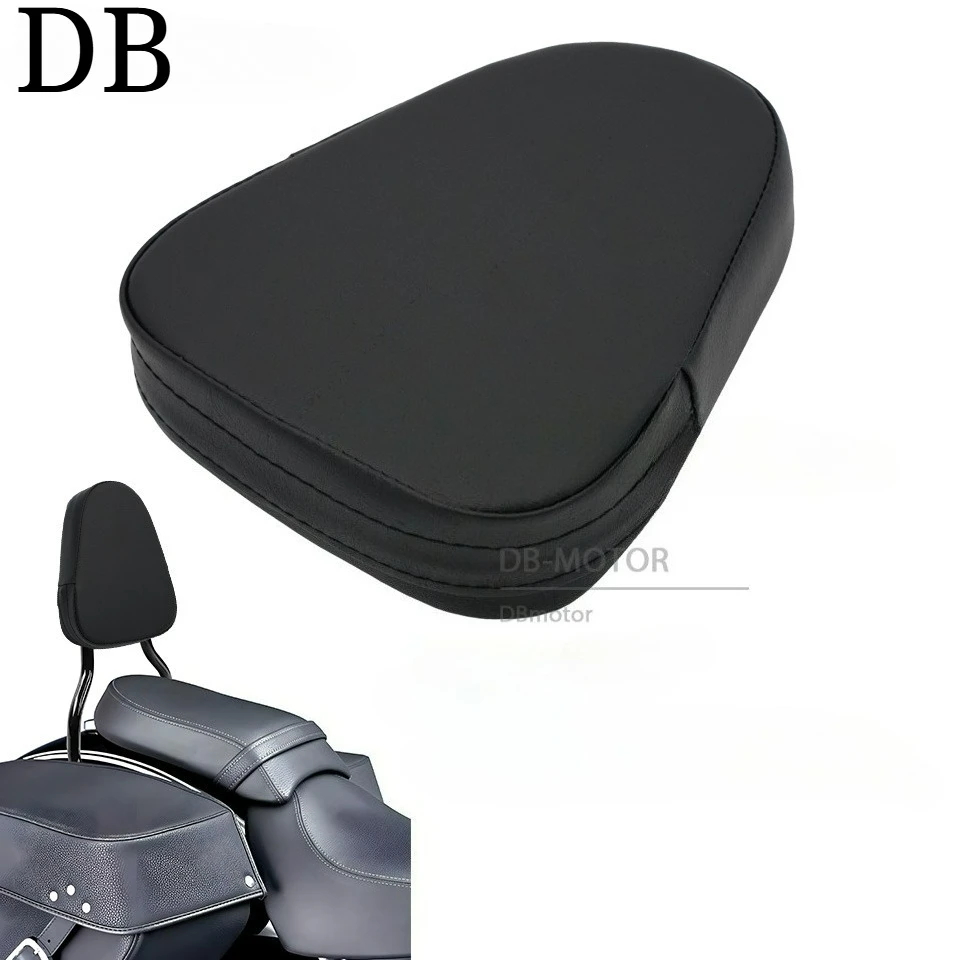

Motorcycle Universal Passenger Backrest Cushion Back Pad Fit For Harley Yamaha Honda Suzuki Kawasaki