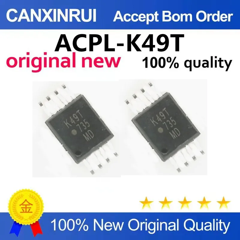 (5-100piezas)ACPL-K49T silk screen K49T surface-mount optocoupler SOP8 drive chip original imported