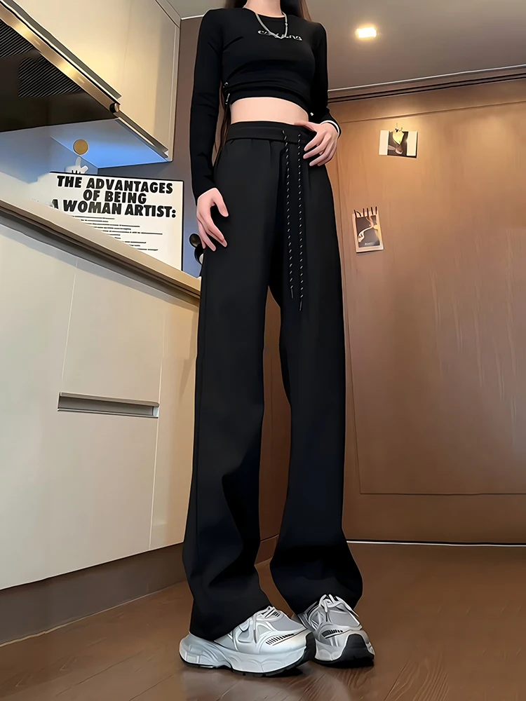 

Мужские мягкие брюки-карго Bla, осенне-зимние, прямого кроя, свободные, повседневные, модные, удлиненные