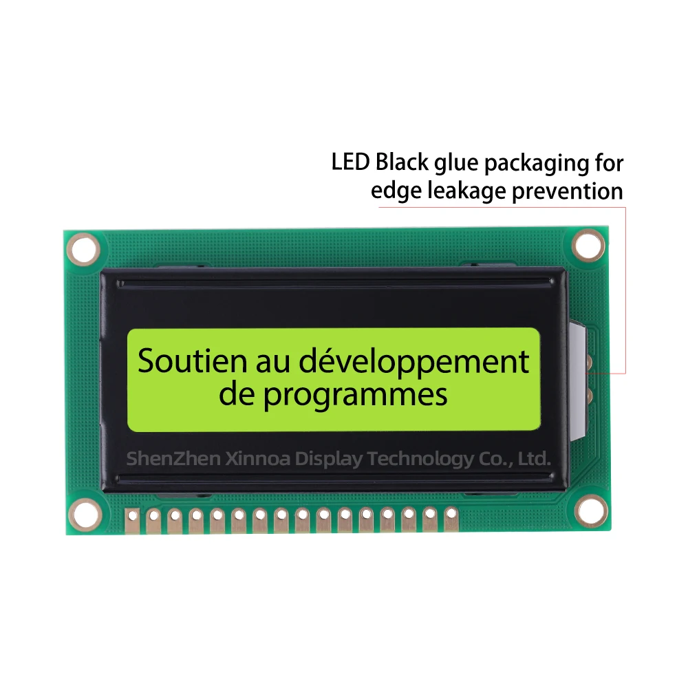 Arduino With LED Backlight And Built-In ST7066U Controller 02*16 LCD 16PIN Gray Film Black Letters European 1602Q LCD Module