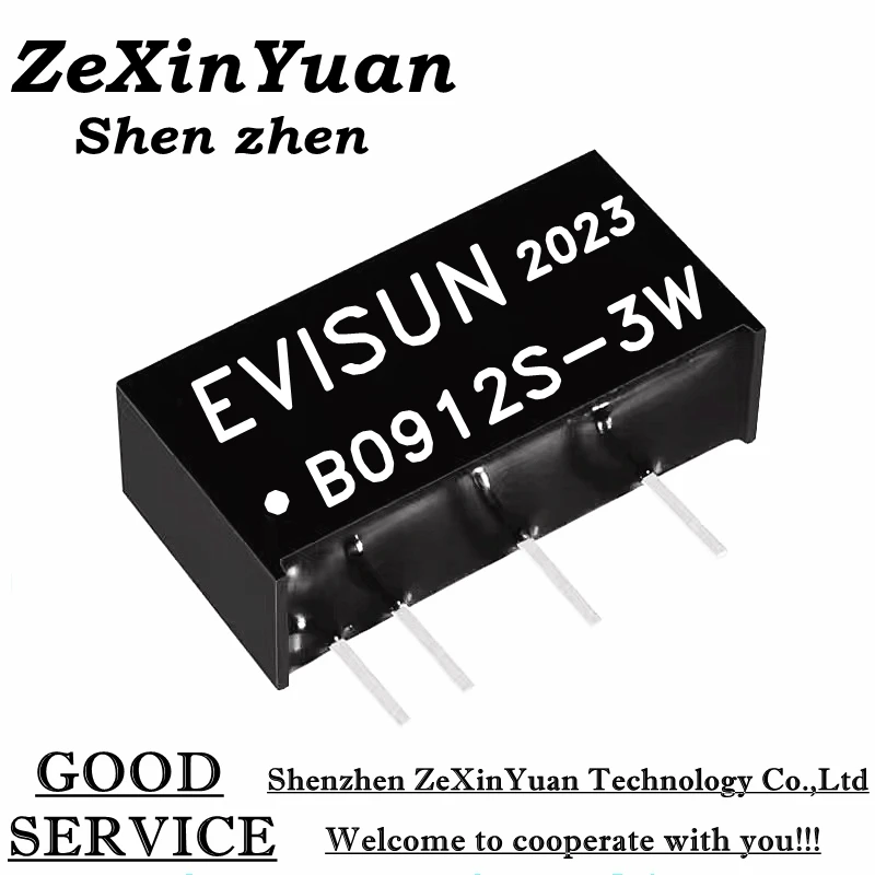 5PCS B0903S-3W B0905S-3W B0909S-3W B0912S-3W B0915S-3W B0924S-3W 9V TO 3.3V 5V 9V 12V 15V 24V 3W DC-DC isolapted power module
