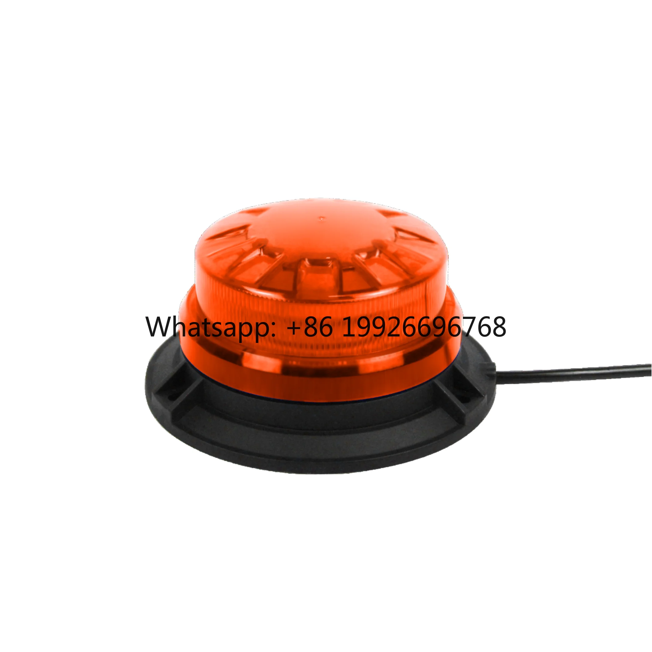 

New Hot Sell 12V 24W LED Warning Strobe Light KM189 1-Year Warranty Strong Magnet Flashing Beacon Retrofit Truck Trailer