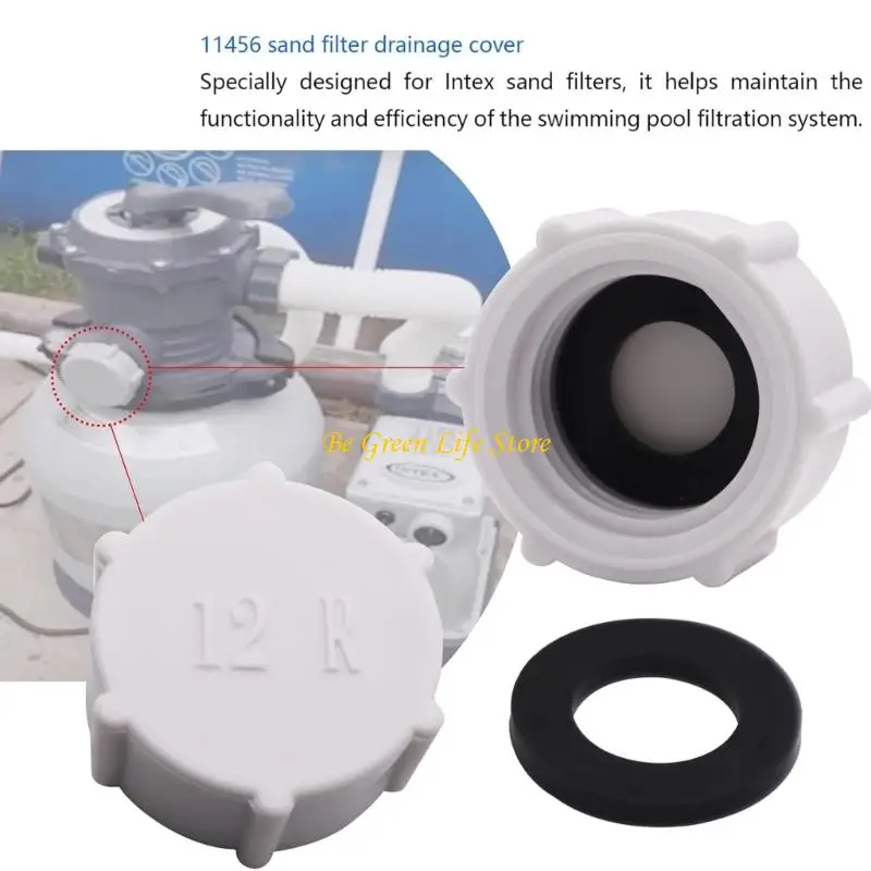 M7DF Spa Sand Filter Accessories Pool Part High Temperature Filter Caps Corrosion Resistant Pool Caps Maintenance Filter Caps