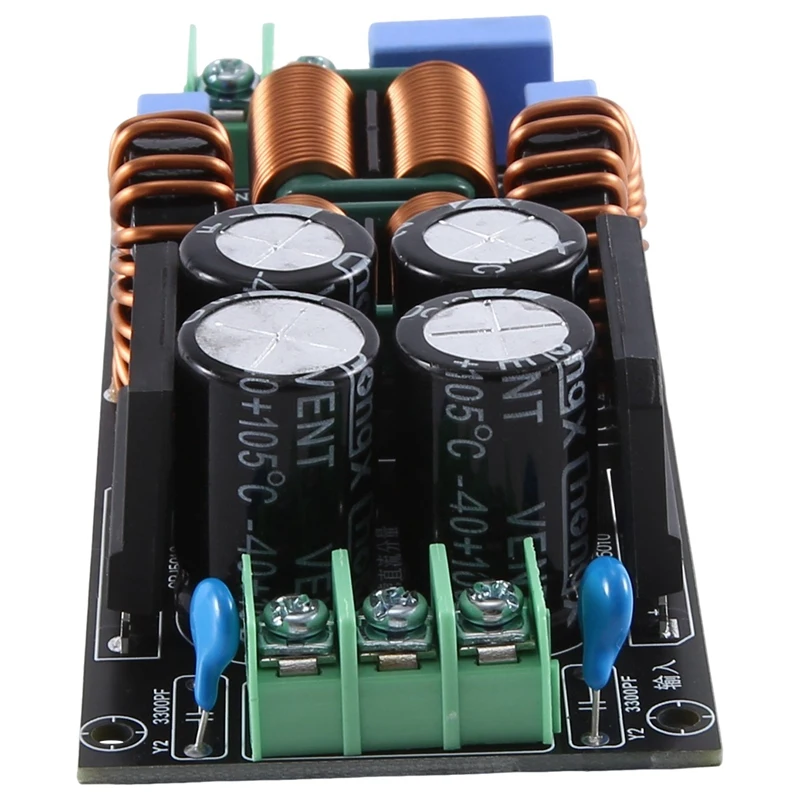 Módulo de placa de filtro de potencia, filtro EMI, purificación de red de CA, ruido de Audio Hifi