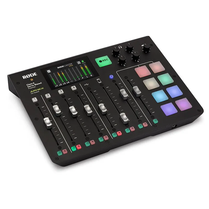 

Rode Caster Pro Professional Mixer Multi Channel External Sound Card Live K Song Recording Mixer Sound Console