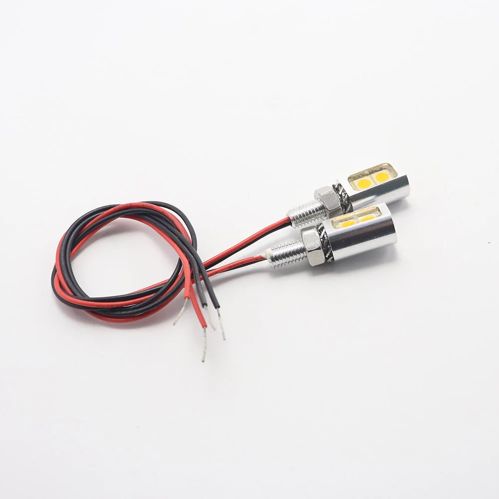 12v led Light Motorcycle License Plate Light LED Indicator for Motorcycle IP68