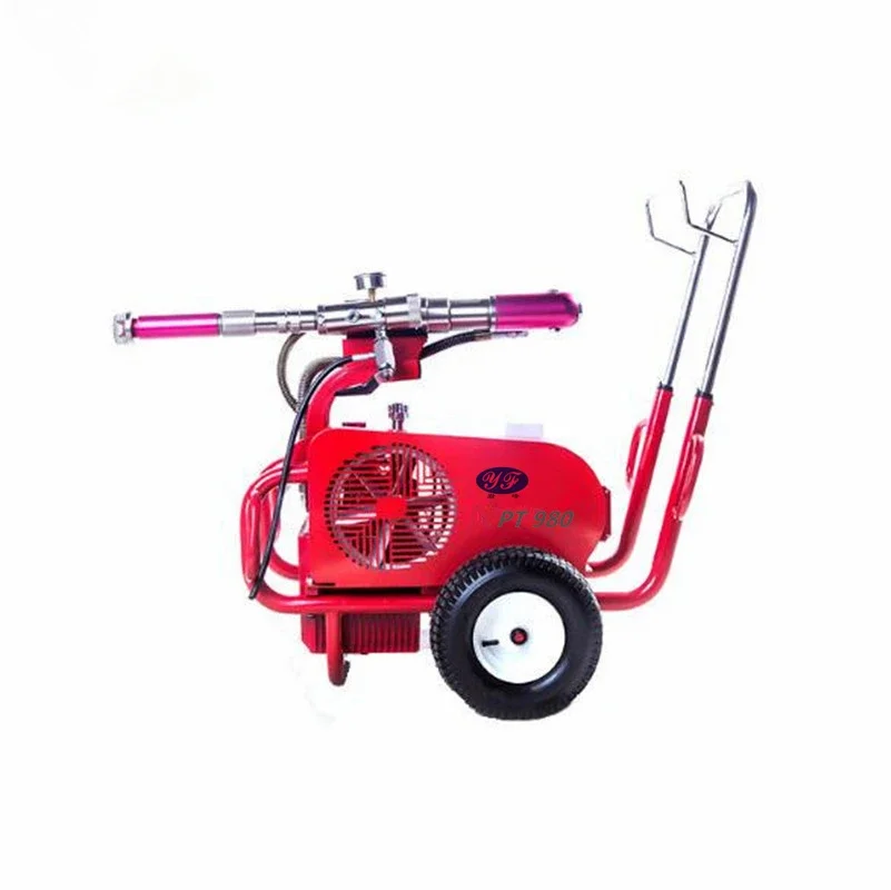 shipping putty powder sprayer multifunctional airless latex paint waterproof paint brush large automatic paint sprayer