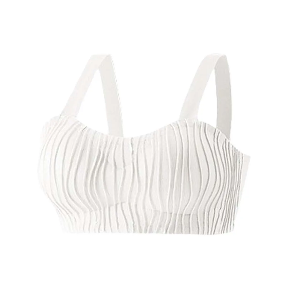 

Wave Shape Wireless Deep V Bra Close-fitting Anti-sagging Brassiere for Women Shockproof Lingerie Seamless Bras Girls Women