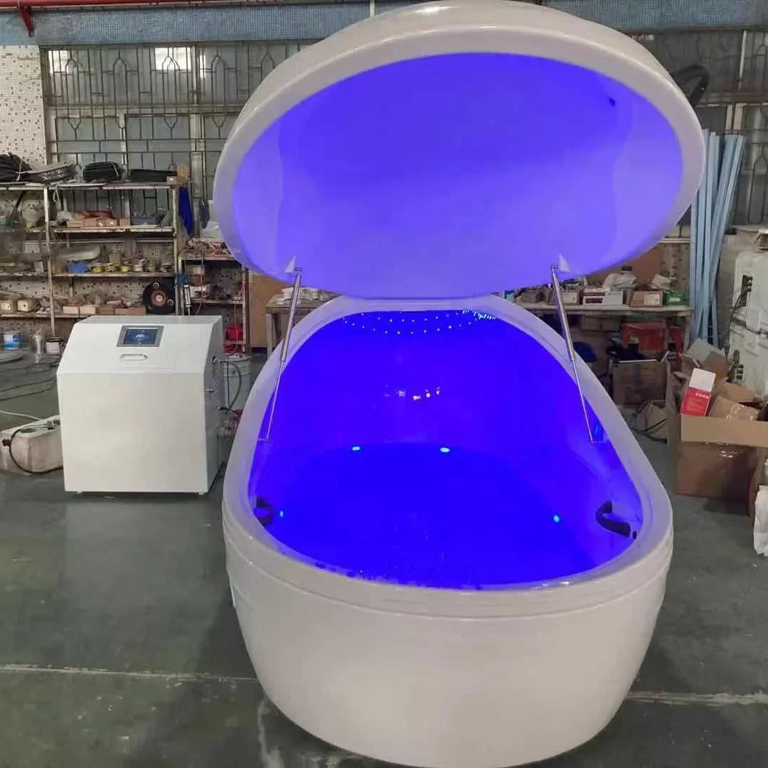 big touch screen swimming sleep ocean  Salt Therapy Floating Sensory deprivation body relax water tank pod spa With filter