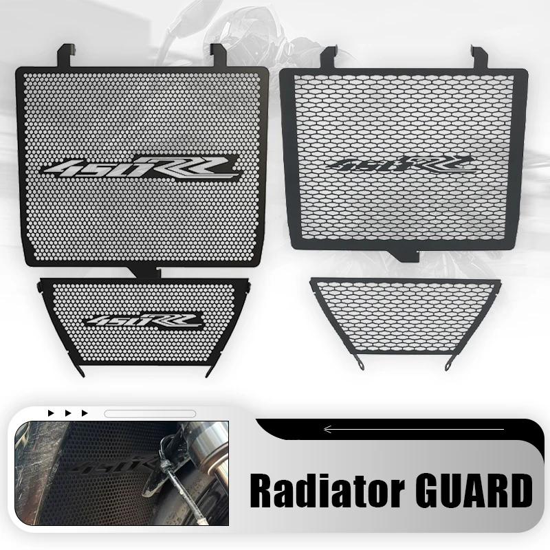 

For KOVE 450RR 2023-2026 2025 Motorcycle Upper And Lower Radiator Side Grille Guard Protector Cooler Cover Engine Protection