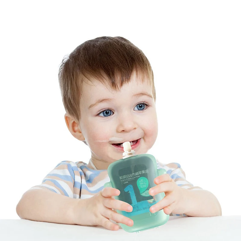 Wadah makanan bayi, wadah menyapih untuk Orok, memberi makan sendiri anti remas, tidak tumpah, bisa digunakan kembali