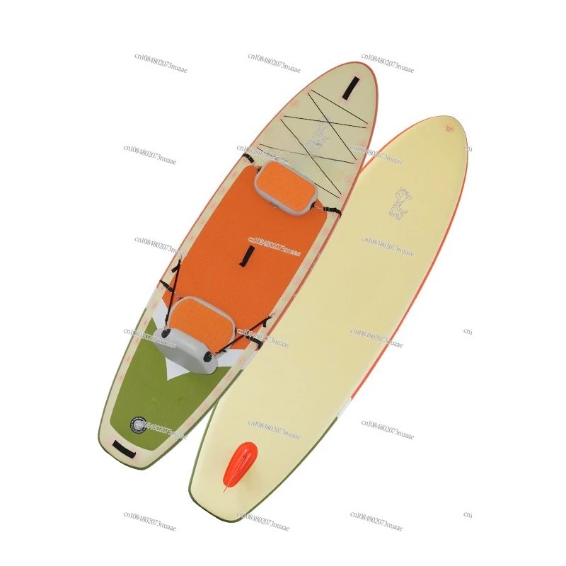 

SUP Thickened Inflatable Paddle Board Standing High Strength PVC Material Adult Water Skiing Fishing Yoga Pulp Board