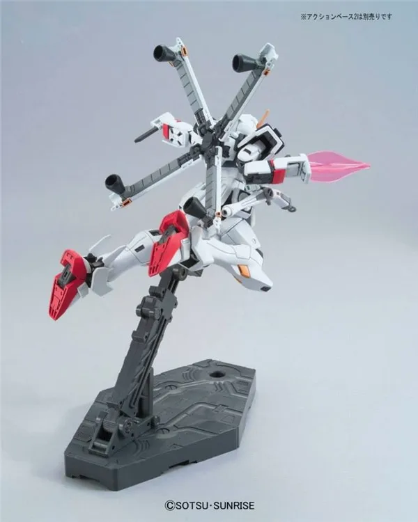 Oryginalne zestawy Bandai Cross Bone Gundam High Grade 1/144 Crossbone Gundam X1 Figurka Akcji Anime Model do Składania Kolekcjonerski Ornament