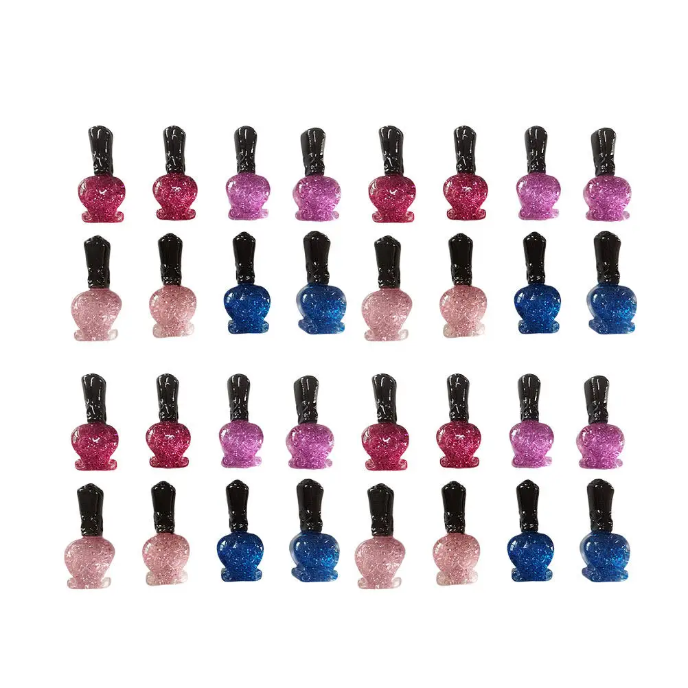 40 ชิ้น ชุดตกแต่งเคสมือถือลายเล็บ อะไหล่ DIY เครื่องประดับเรซิ่นเลียนแบบ สำหรับเคสแฟชั่น ชุดงานฝีมือ สำหรับผู้หญิง