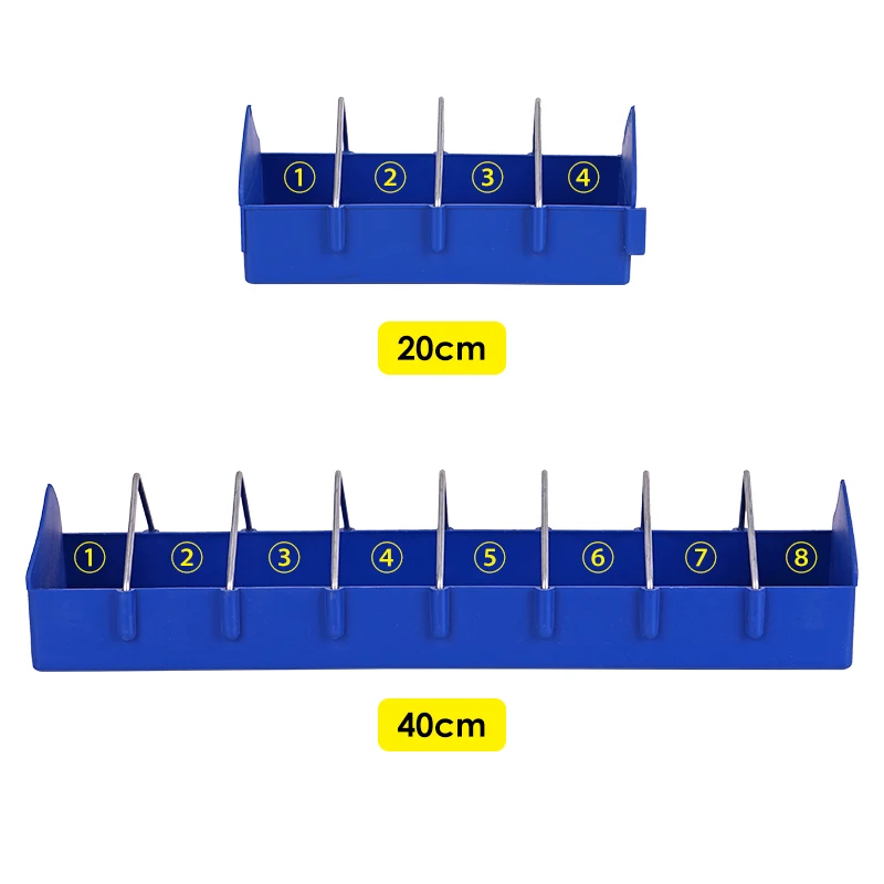 20cm/40cm pogrubiona karmnik dla gołębi ptasia karma dla kurczaka fontanna ptasia pisklę miska dla zwierząt pojemnik na dozownik pokarmu narzędzie