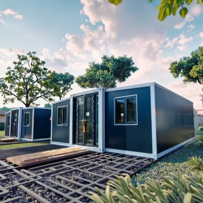 تخصيص 10ft-40ft الصلب حاوية قابلة للطي منازل ساندويتش لوحة المطبخ الحمام سقف شرفة خيارات المنزل قابلة للتوسيع