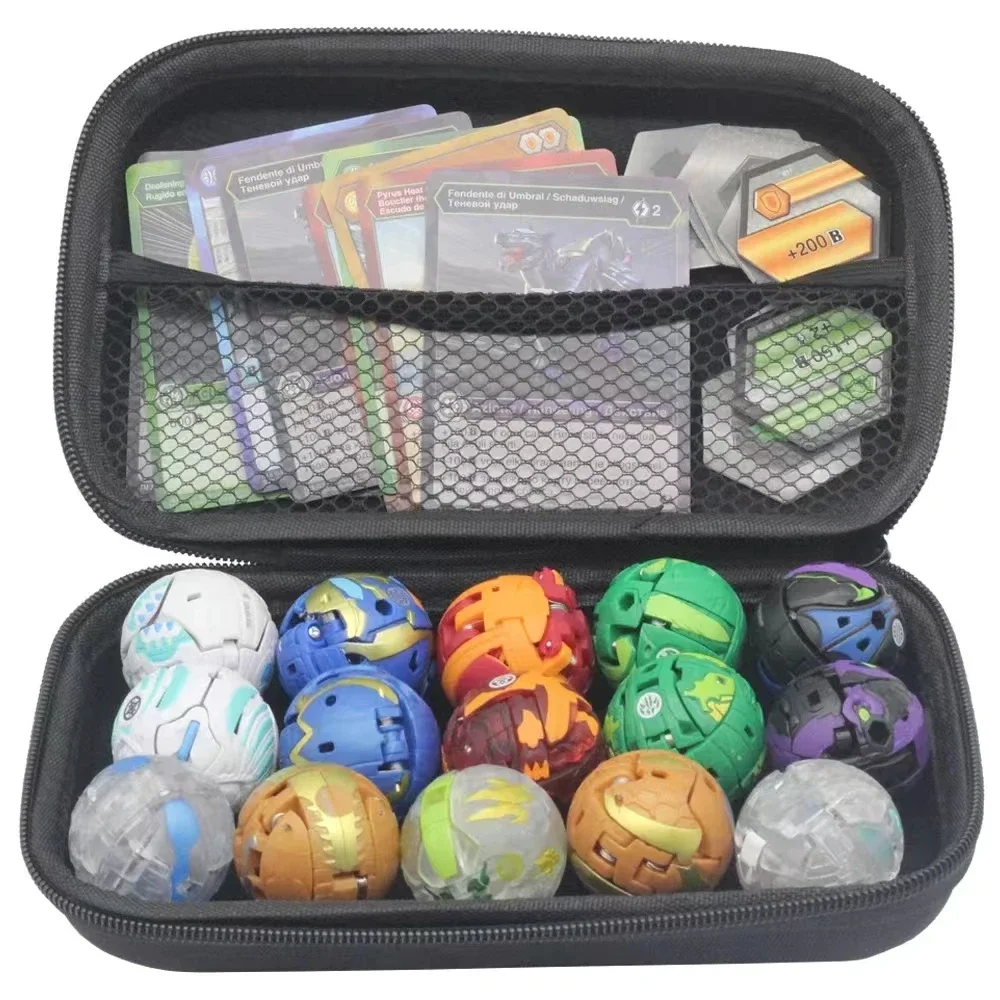 Bakugans-caja de almacenamiento de juguetes para niños, juguete deformación de dibujos animados, herramienta de muñeca de