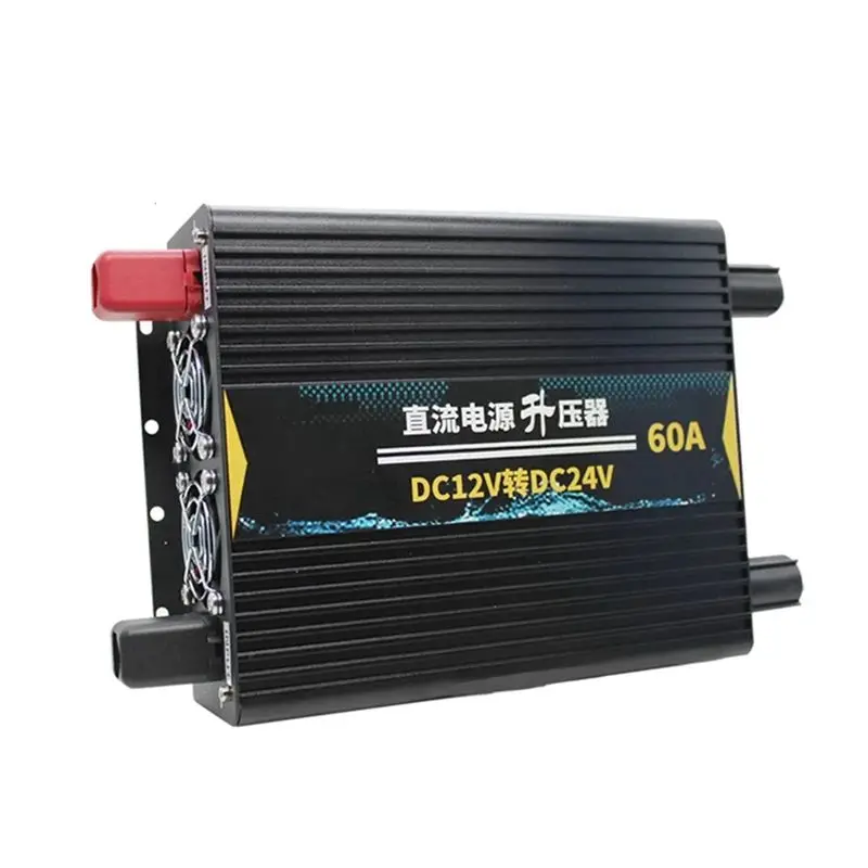 DC Converter 12V To 24V DC 60 Ampere Power Booster Step-Up DC DC Converter 12 Volt To 24 Volt For Car Video Refrigerator