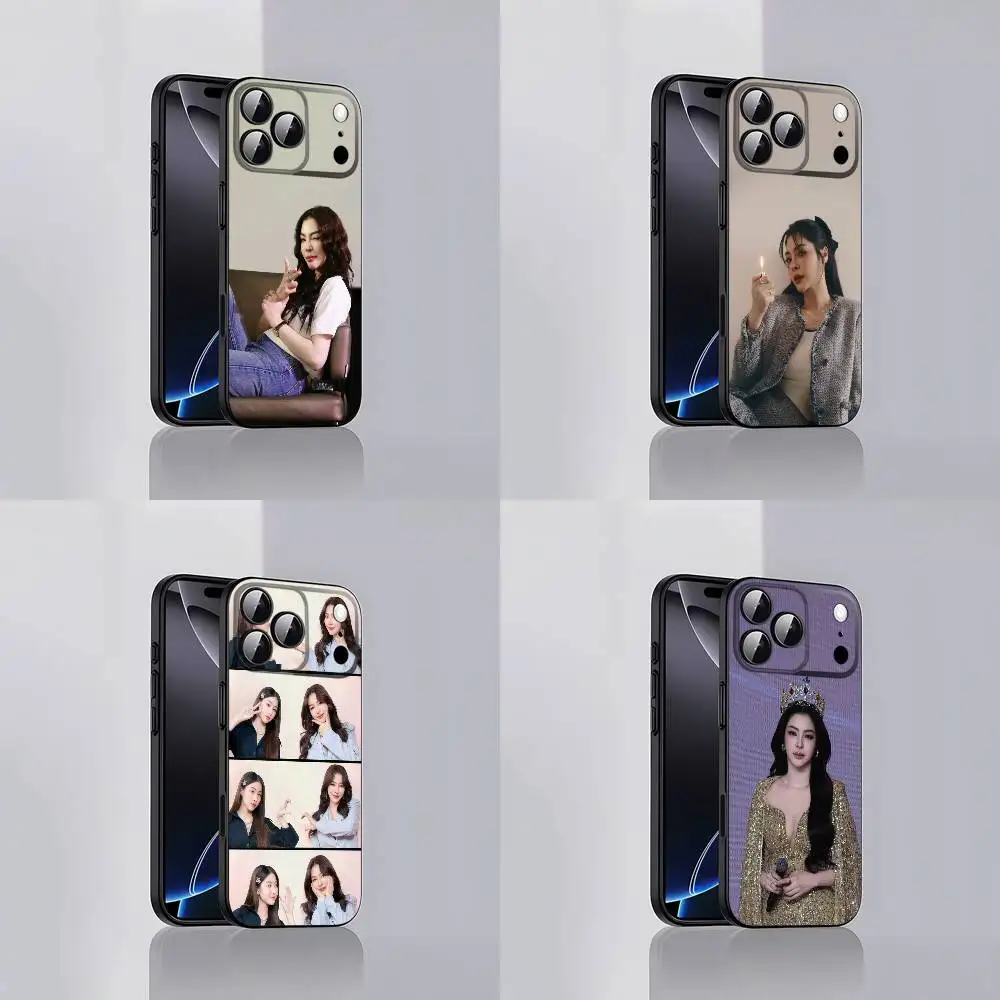 

Girl F-Faye P-Peraya Malisorn Phone Case For iPhone 17,16,15,14,13,12,Pro,Max,Plus,E,SE4,Air,Mini Black Soft Cover