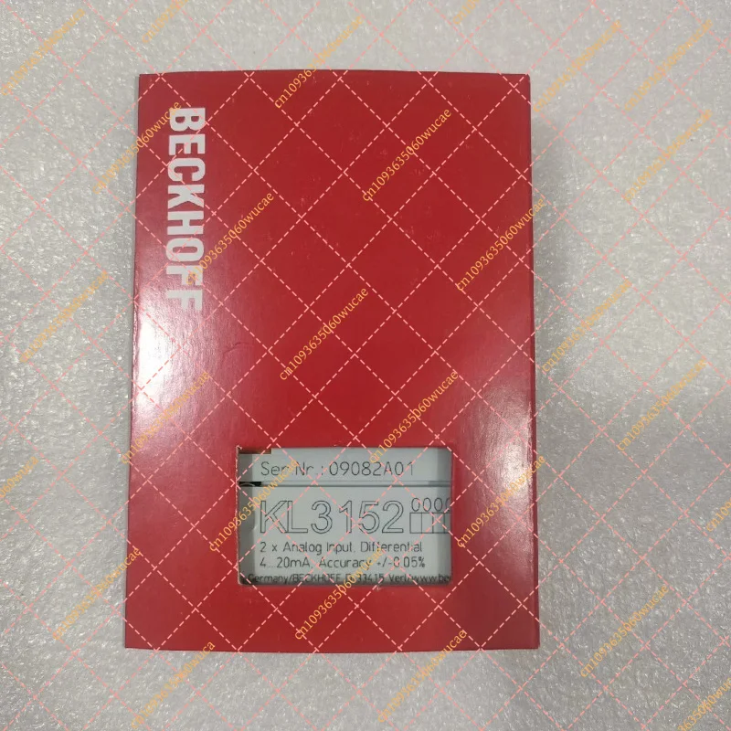 Replacement Bus Terminal Module for BECKHOFF PLC - KL3152 (New Original 2-Ch Analog Input Terminal 0-20mA)