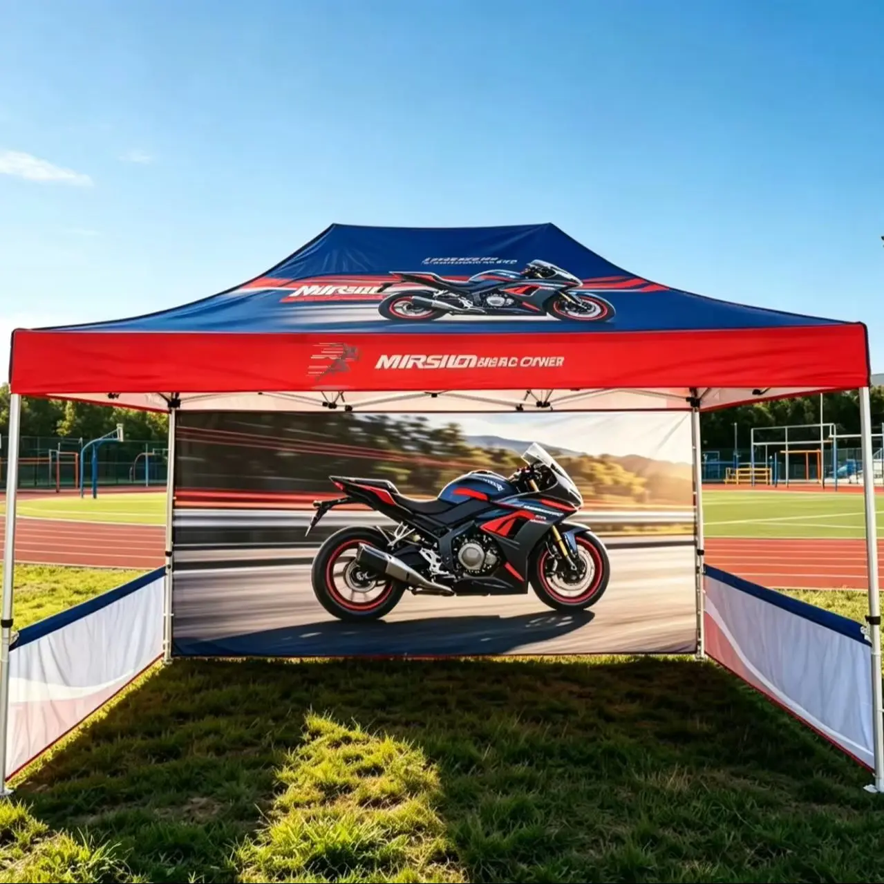 

15ft Roof Tent Customized Logos Aluminum Pop Up Beach Tent roof top tent Business Promotion Shower Tent Outdoor Party Ten