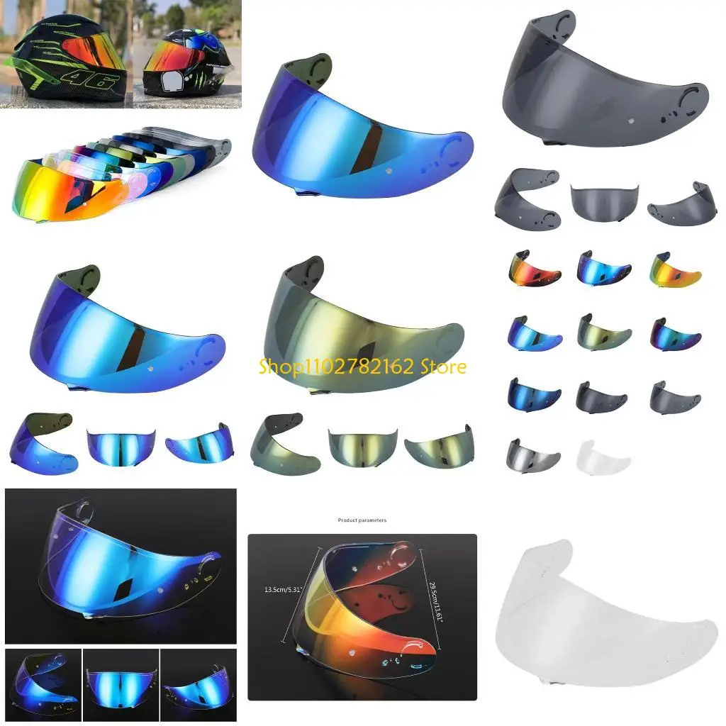 

547B Надежные щитки для шлемов Универсальные козырьки для шлемов Оптимальная видимость для AIR AIR2