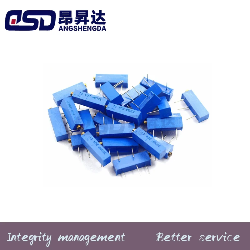 

5 шт. 3006p 1k 2k 5k 10k 20k 50k 100k 200k 500k 100k 100r 200r 500r 100 200 500 Ом точный многооборотный потенциометр