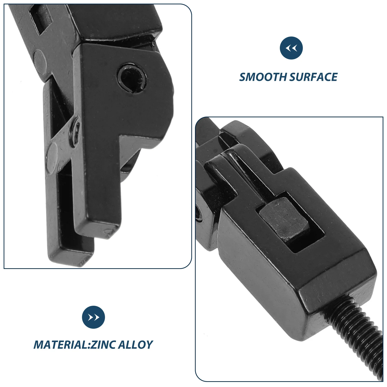 

6 Pcs Double-shaking Bridge Accessories Locking Saddle Guitar Saddles Electric Zinc Alloy Tremolo Parts