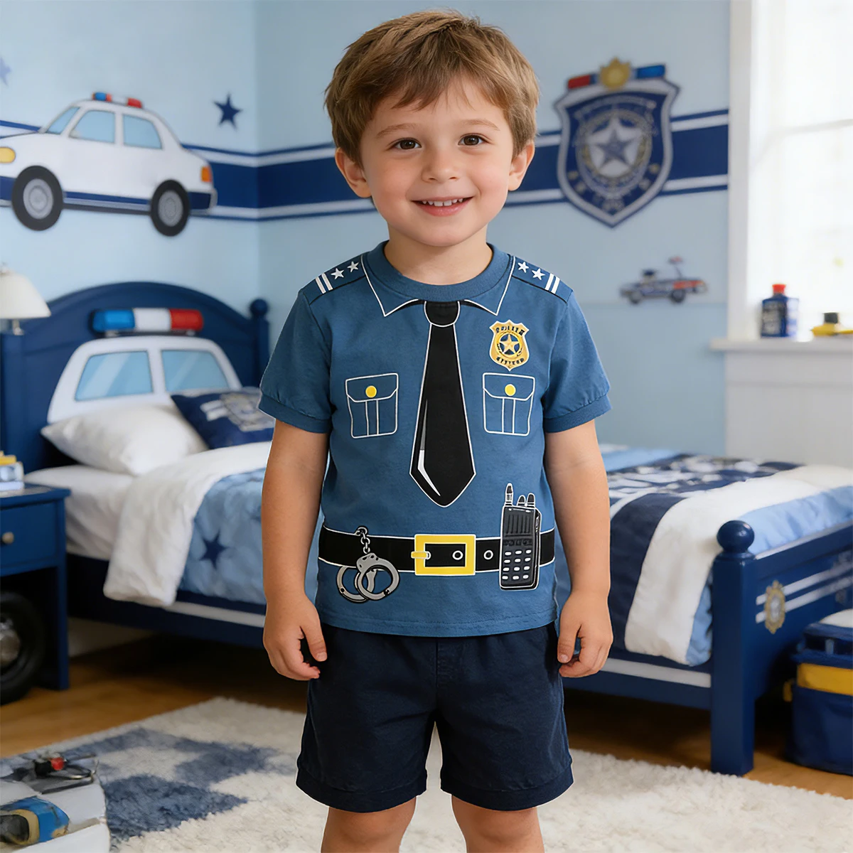 Mädchen Pyjamas Sets Kinder Einhorn Pyjamas Kleinkind Sommer Nachtwäsche Cartoon Geburtstag Geschenk Nachtwäsche Kleidung 2-10 Jahre – Detail 3