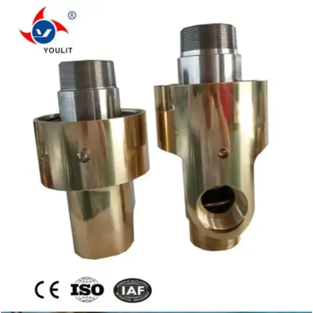 50A NPT Threaded Brass Water Rotary Union